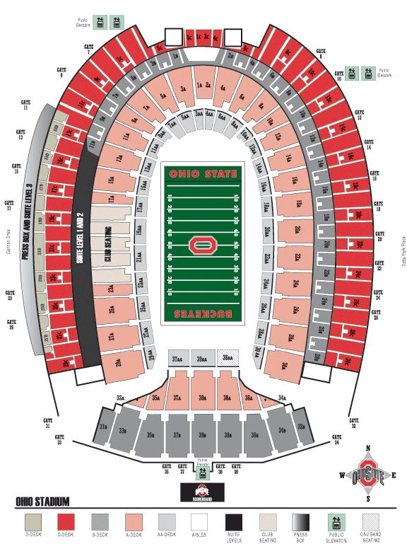 Spartan Stadium Seating Chart Rows